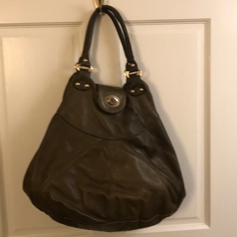 Foley & Corinna Green Satchel Handbag